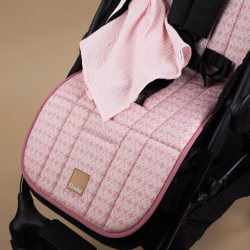 Podložka do kočárku Elodie Details - Embroidery Anglaise Pink