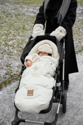 Rukavice na kočárek Elodie Details - Soft Sherpa