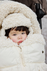 Fusak do kočárku Elodie Details - Soft Sherpa