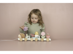 Little Dutch Vláček dřevěný ježek Fairy Garden