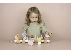 Little Dutch Vláček dřevěný ježek Fairy Garden