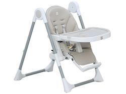 Jídelní židlička Scarlett Rosa - béžová