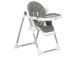 Jídelní židlička Scarlett Rosa - šedá