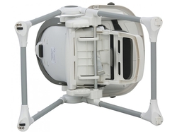 Jídelní židlička Scarlett Rosa - šedá