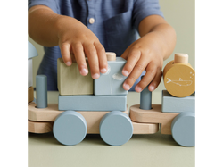 Little Dutch Vláček dřevěný Ocean Blue