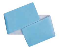 Mantinel do postýlky 30x180 cm - sv. modrý