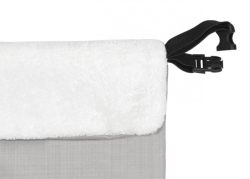 Nepadací deka černá + velvet černá EMITEX