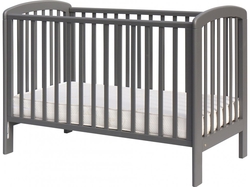 Postýlka se stahovacím bokem Scarlett Dona - šedá 120 x 60 cm