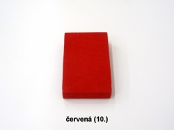 Prostěradlo froté 120x60 cm červená