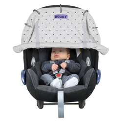 Dooky clona Light Grey Crowns