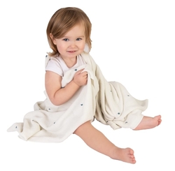 Babymatex Dětská deka Accent smetanová