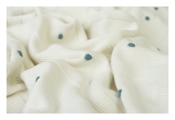 Babymatex Dětská deka Accent smetanová