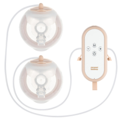 Canpol babies Dvojitá odsávačka mateřského mléka do podprsenky MilkShell
