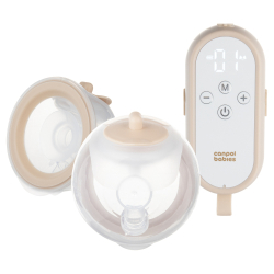 Canpol babies Dvojitá odsávačka mateřského mléka do podprsenky MilkShell