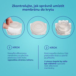 Elektrická odsávačka mateřského mléka do podprsenky Hands-Free