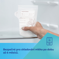 Sáčky k uchovávání odsátého mléka 20 + 5ks