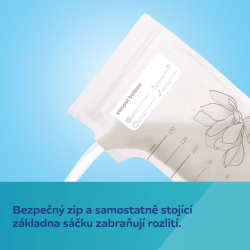 Sáčky k uchovávání odsátého mléka 20 + 5ks