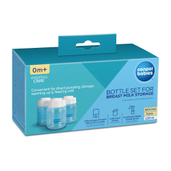 Sada lahví na skladování mléka 3x120ml