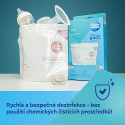 Sterilizační sáčky do mikrovlnné trouby 6 ks