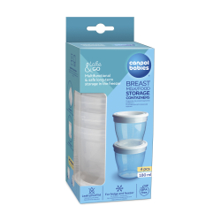 Zásobníky k uchovávání pokrmů s víčkem 4ks