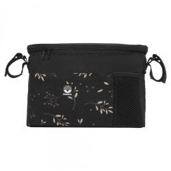 Buggy organizér DeLuxe Romantic Leaves Black