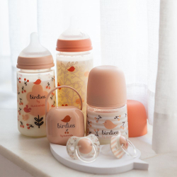 SUAVINEX  Dudlík SX PRO fyziologický BIRDIES -2/2 m