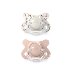 SUAVINEX  Dudlík SX PRO fyziologický BIRDIES -2/2 m