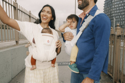 ERGOBABY SLING - Upsie sling nosítko - Pearl Grey