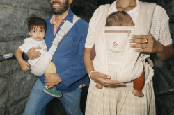 ERGOBABY SLING - Upsie sling nosítko - Pearl Grey