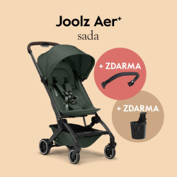 Joolz AER+ kočárek Forest green SADA madlo a držadlo na nápoj