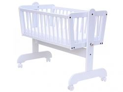 Kolébka Scarlett - buk/bílá 