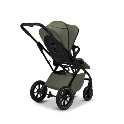 Moon PIÚ black chrome - MOSS GREEN