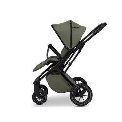 Moon PIÚ black chrome - MOSS GREEN