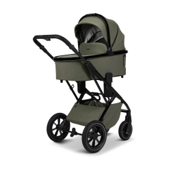 Moon PIÚ black chrome - MOSS GREEN