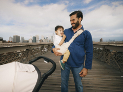 ERGOBABY SLING - Upsie sling nosítko - Natural Beige
