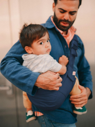 ERGOBABY SLING - Upsie sling nosítko - Midnight blue