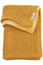 Meyco deka samet HARRINGBONE Honey gold
