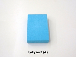 Prostěradlo froté 120x60 cm tyrkysová