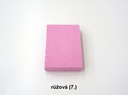 Prostěradlo froté 120x60 cm růžová