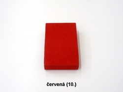 Prostěradlo froté 120x60 cm červená