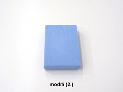 Prostěradlo froté 120x60 cm  modrá