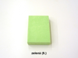 Prostěradlo froté 120x60 cm zelená