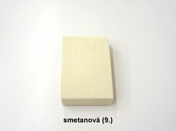 Prostěradlo froté 120x60 cm smetanová