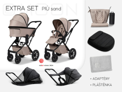 Moon PIÚ extra set black chrome - SAND 2025 