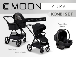 MOON AURA - Kombi Onyx Melange