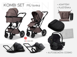 Moon PIÚ kombi set black matt - TONKA 2025 