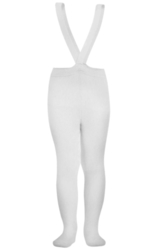 WOLA Punčocháče BIO bavlna s kšandami 