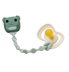 b.box silikonový klip na dudlík, 2 ks - sage/ocean