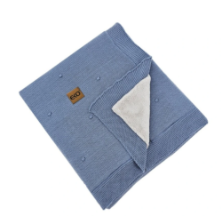 Eko Deka pletená s kožešinovou podšívkou Jeans