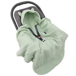 Eko zavinovačka do autosedačky mint
